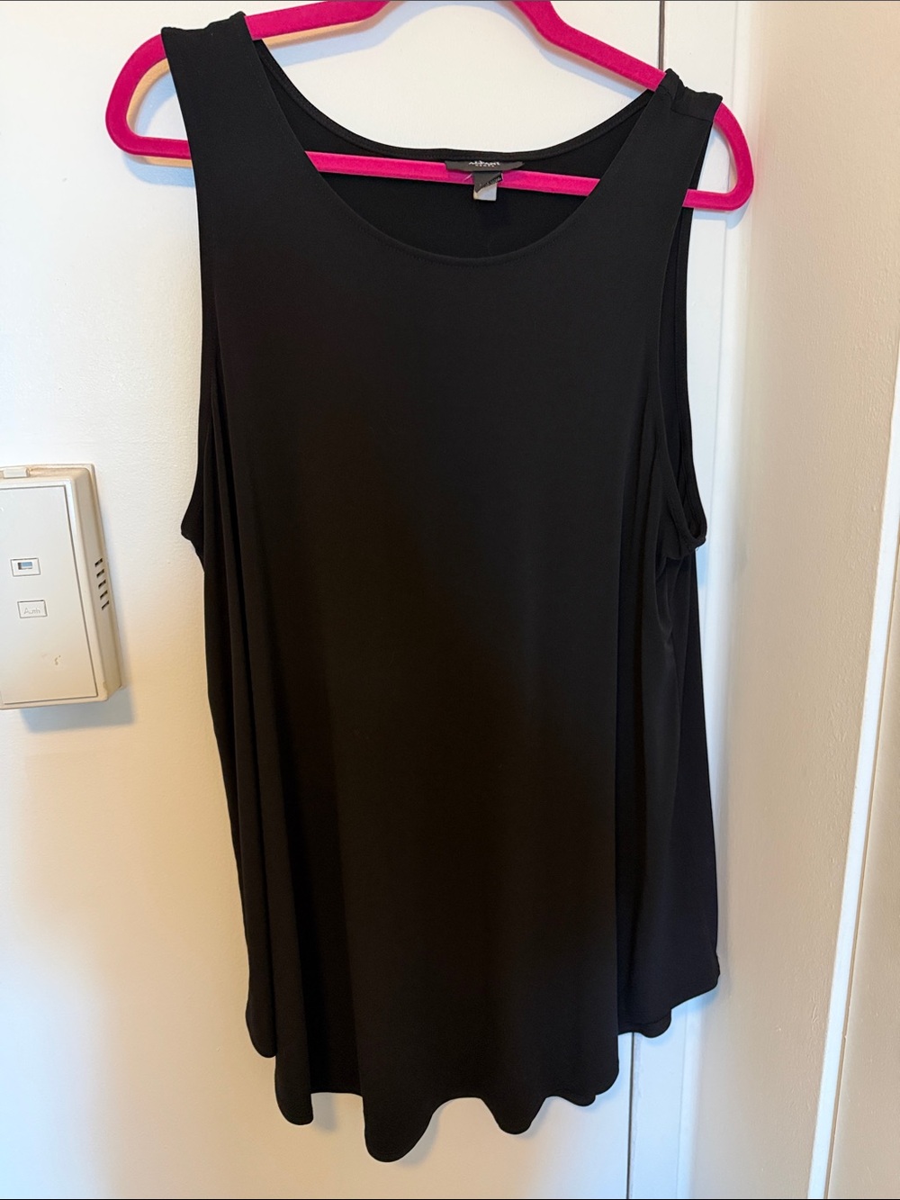 Alfani Black Scoop Neck Sleeveless Tank